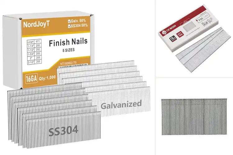 Detailed view of Best 1000 Count Finish Nails