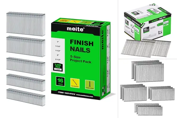 Detailed view of Best 16 Gauge Nail Gun Nails: Smooth, Strong Finish Guide
