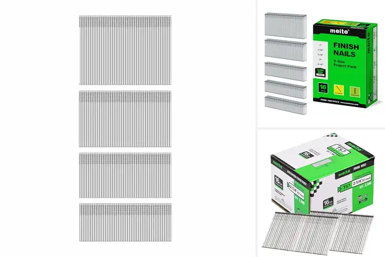 Detailed view of Best 16 gauge nails for nail gun use