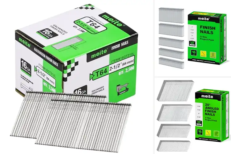 Detailed view of Best 16 Gauge Nails For Nailers