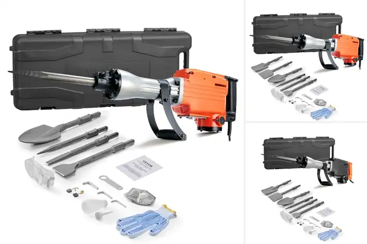 Detailed view of Best 2200W Demolition Hammer Power