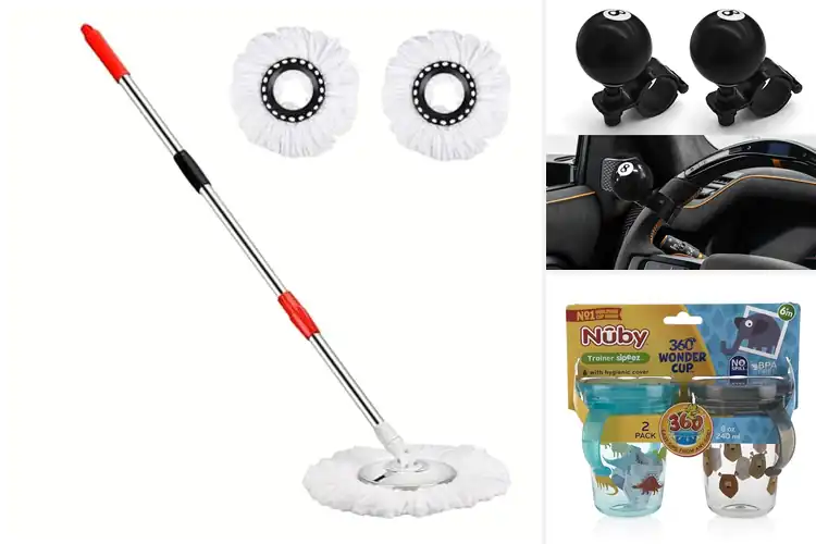 Detailed view of Best 360 Degree Handle: Top 10 Tools for Effortless Cleaning