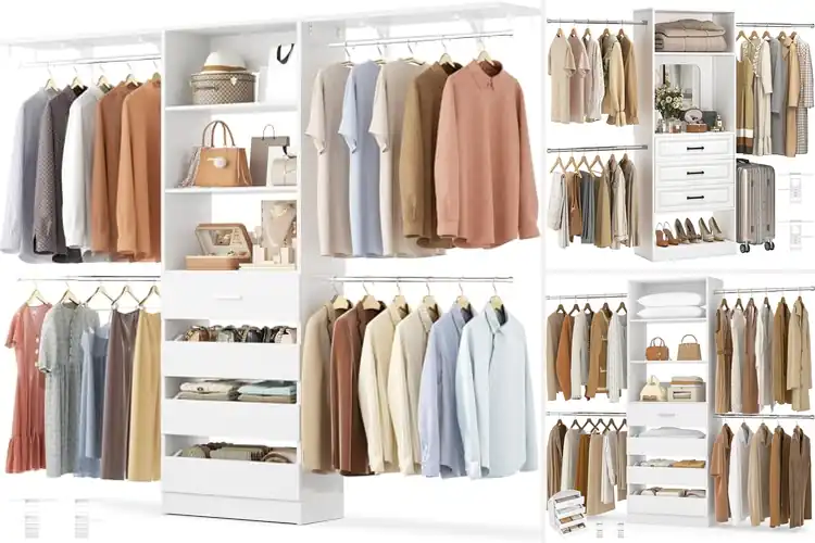 Detailed view of Best 48To96 Inch Closet System