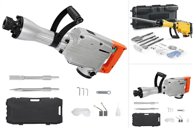Detailed view of Best Adjustable Handle Jackhammers