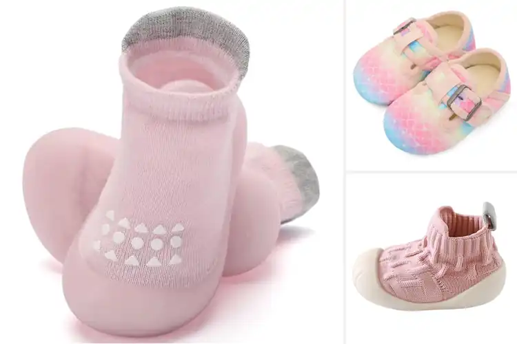 Detailed view of Best Anti Collision Toe Kids Slippers