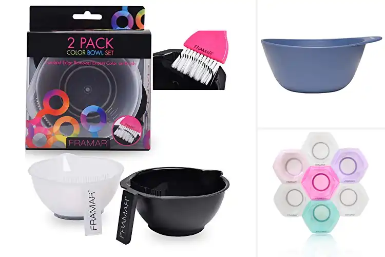 Detailed view of Best Anti Slip Dye Bowls