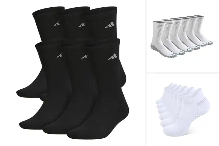 Detailed view of Best Athletic Socks for Comfort, Support & Sweat Control