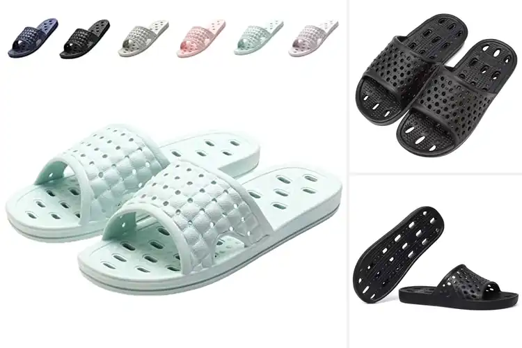 Detailed view of Best Bathroom Shower Slippers