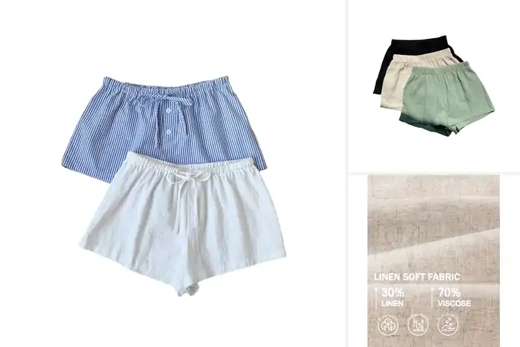 Detailed view of Best Beach Linen Shorts: 10 Cool & Stylish Summer Picks