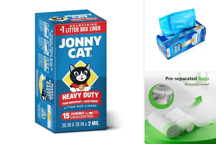 Detailed view of Best Cat Litter Box Liners