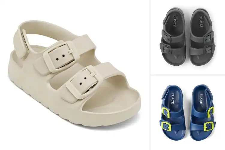 Detailed view of Best Children Lightweight Sandals