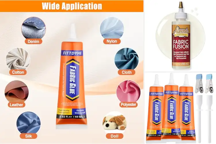 Detailed view of Best Clear Drying Fabric Glue For Permanent Bond