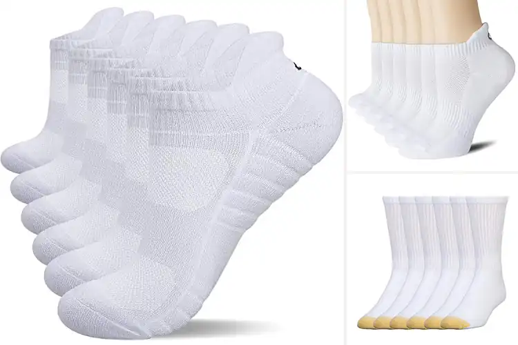 Detailed view of Best Cotton Athletic Socks