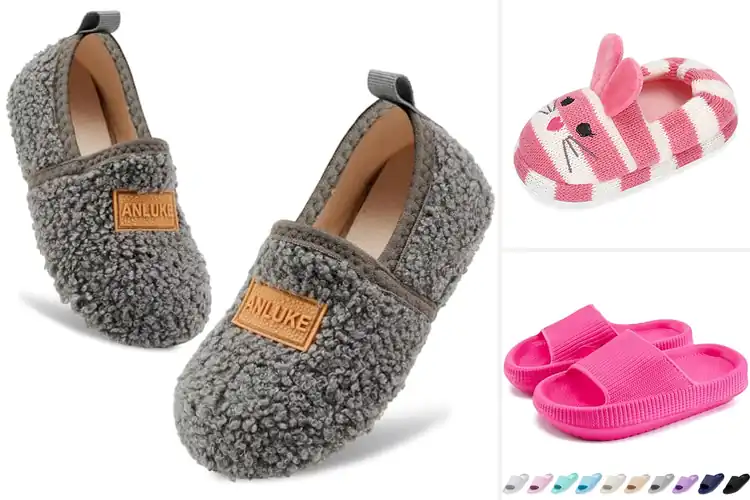 Detailed view of Best Cushioned Toddler Slippers