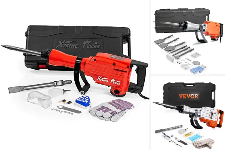 Detailed view of Best Demolition Jack Hammer Power
