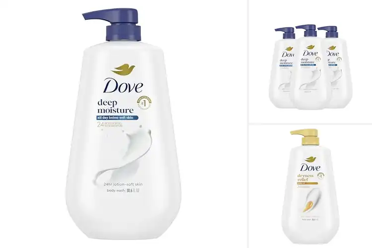 Detailed view of Best Dove Deep Moisture Body Wash For Dry Skin
