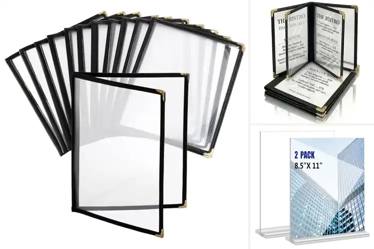 Detailed view of Best Durable Menu Holders