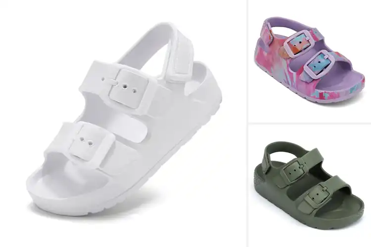 Detailed view of Best Easy Clean Kids Sandals: Adventure-Ready Footwear