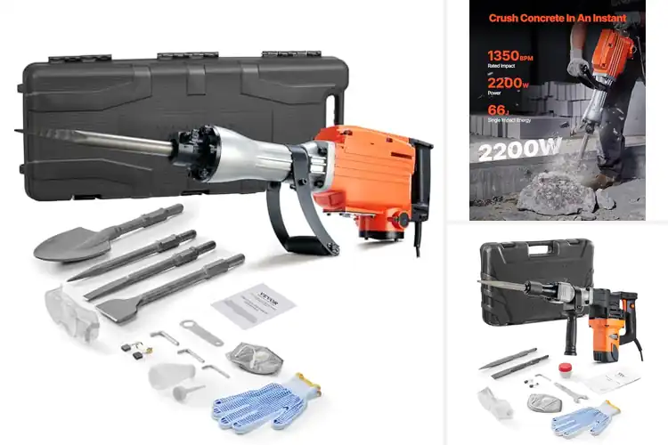 Detailed view of Best Electric Jackhammers: Top Picks for Power & Precision
