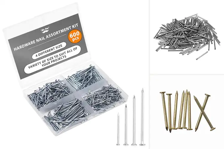 Detailed view of Best Finish Nails for Interior Decorations