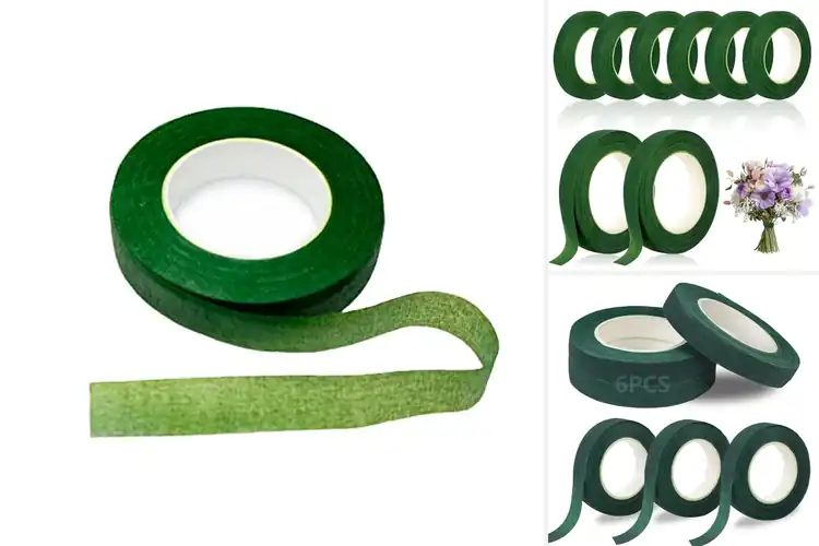 Detailed view of Best Green Floral Tapes