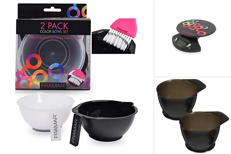 Detailed view of Best Hair Dye Bowl With Scale