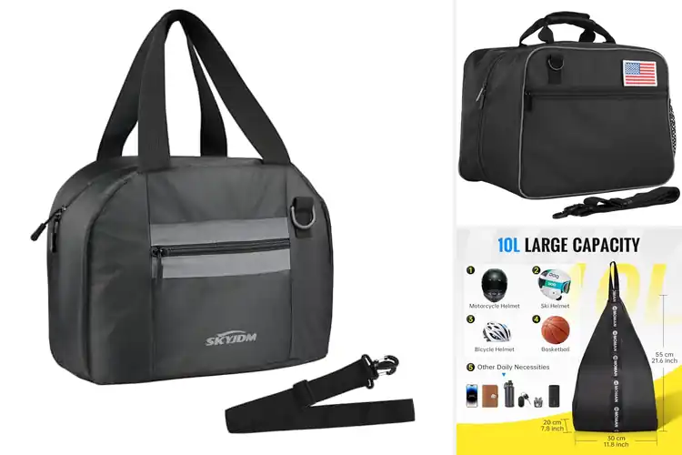 Detailed view of Best Helmet Bag With Shoulder Straps