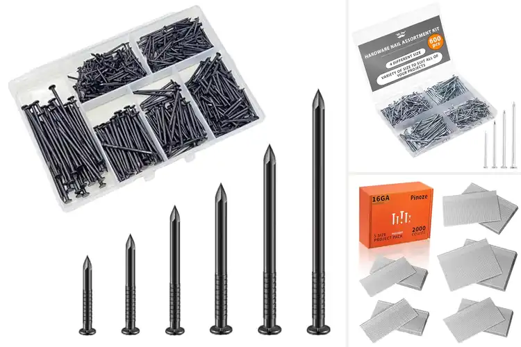 Detailed view of Best High-Strength Finish Nails