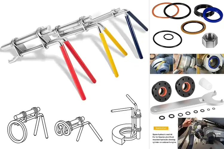 Detailed view of Best Hydraulic Cylinder Seal Kits