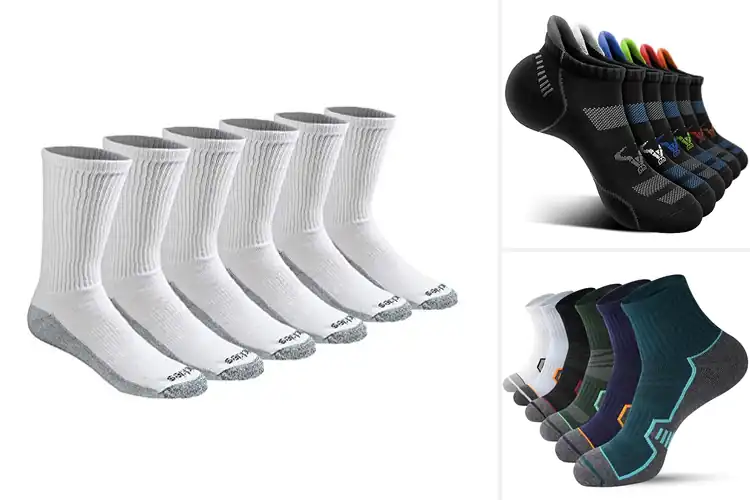 Detailed view of Best Large Size Athletic Socks