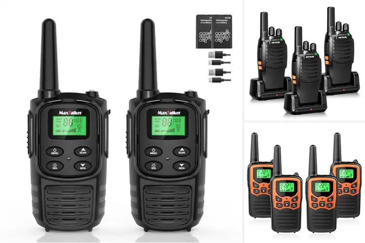 Detailed view of Best LED Flashlight Walkie Talkies