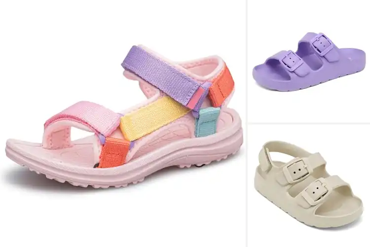 Detailed view of Best Lightweight Beach Sandals For Kids
