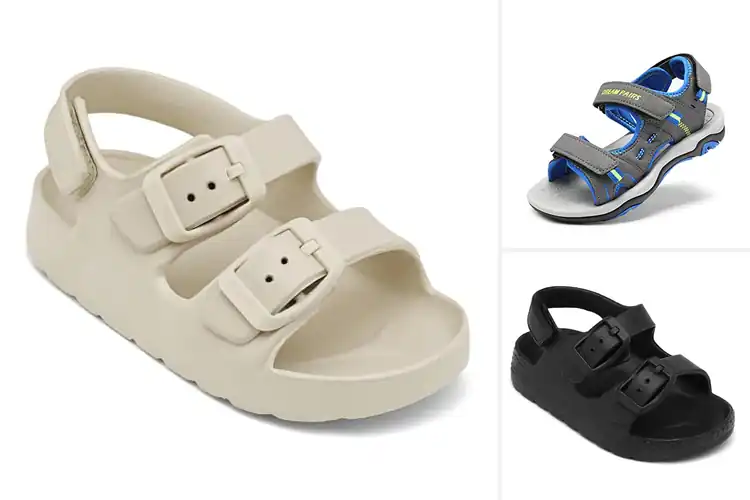 Detailed view of Best Lightweight Kids Sandals