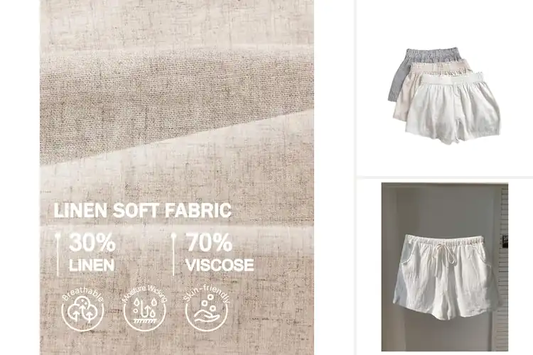 Detailed view of Best Linen Shorts: Top 10 Picks for Effortless Summer Style