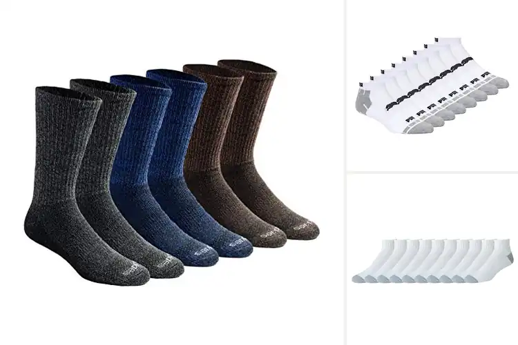 Detailed view of Best Men’s Large Size Socks