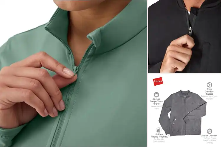 Detailed view of Best Moisture Wicking Jackets: Stay Cool, Dry & Stylish
