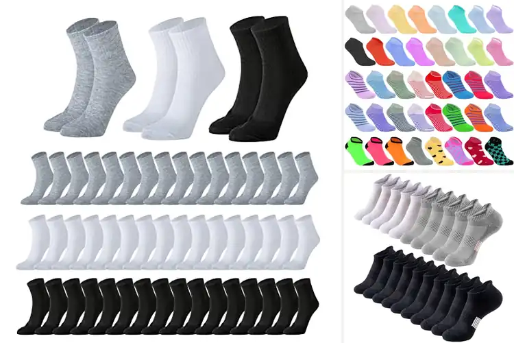 Detailed view of Best Multi-Pair Socks Packs