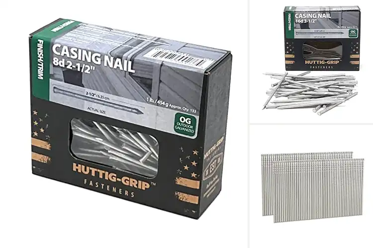 Detailed view of Best Nails for Door Casings