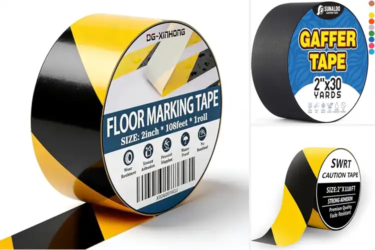 Detailed view of Best No Residue Floor Marking Tape