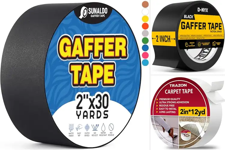 Detailed view of Best No Residue Floor Tape