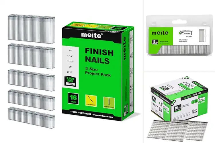 Detailed view of Best Pneumatic Finish Nails