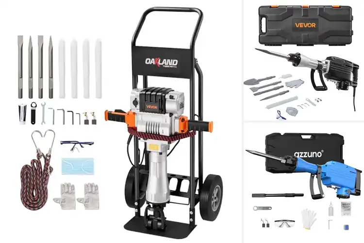 Detailed view of Best Powerful Jackhammers: Tackle Tough Jobs with Ease
