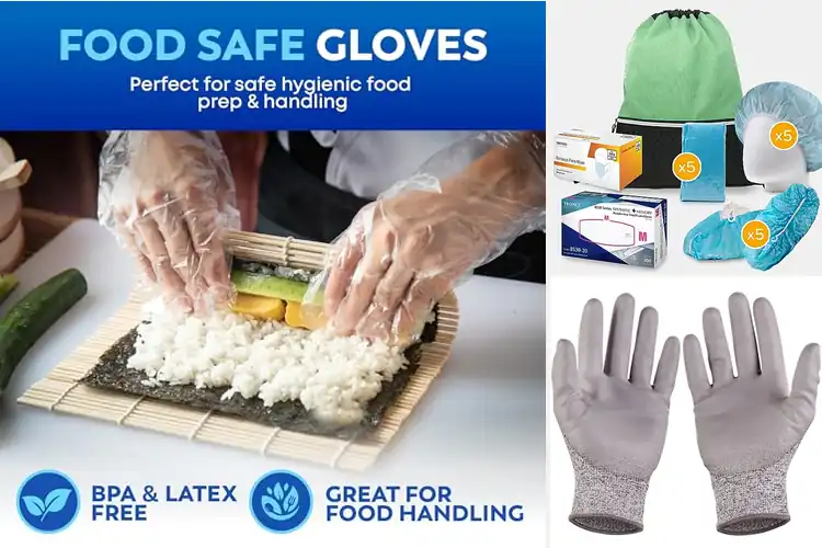 Detailed view of Best Protective Gloves Included