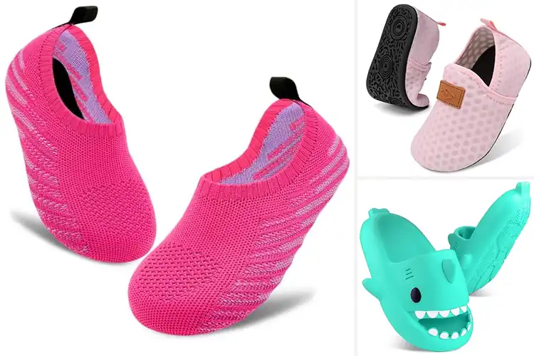 Detailed view of Best Quick Dry Kids Slippers for All-Day Adventure & Comfort
