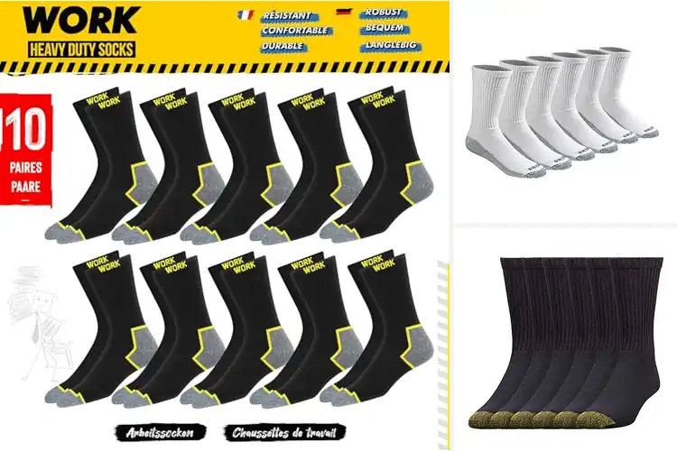 Detailed view of Best Reinforced Socks for Unmatched Comfort & Durability