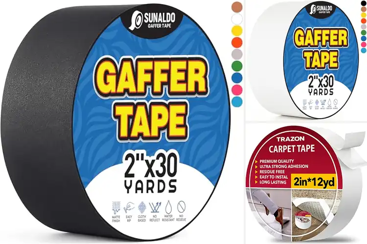 Detailed view of Best Residue-Free Floor Tapes