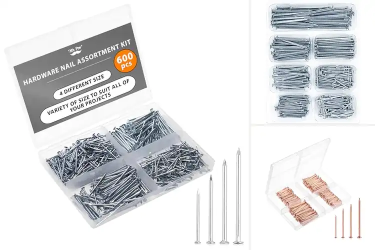 Detailed view of Best small-pack nails for low-volume projects