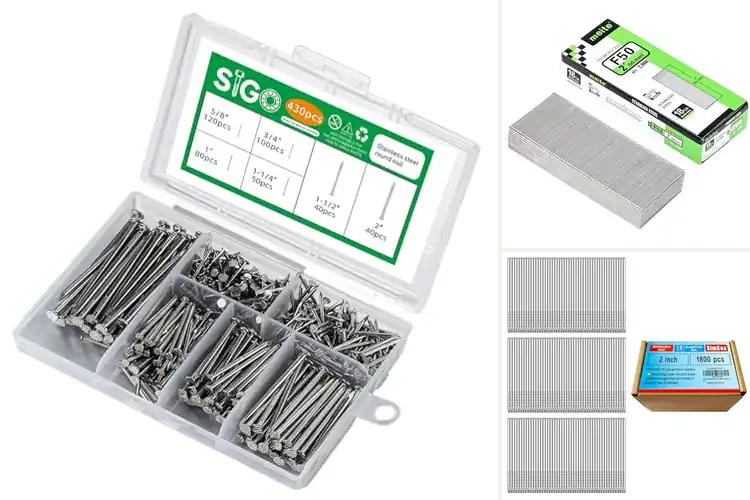 Detailed view of Best Stainless Steel Finish Nails 304