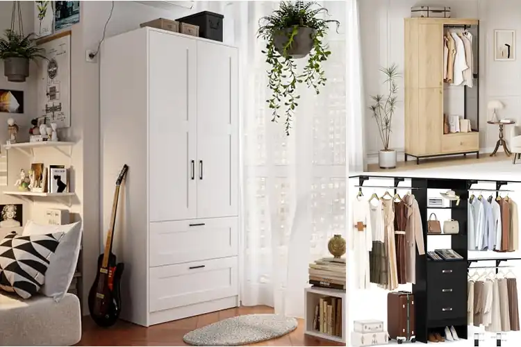 Detailed view of Best Stylish Wood Closet