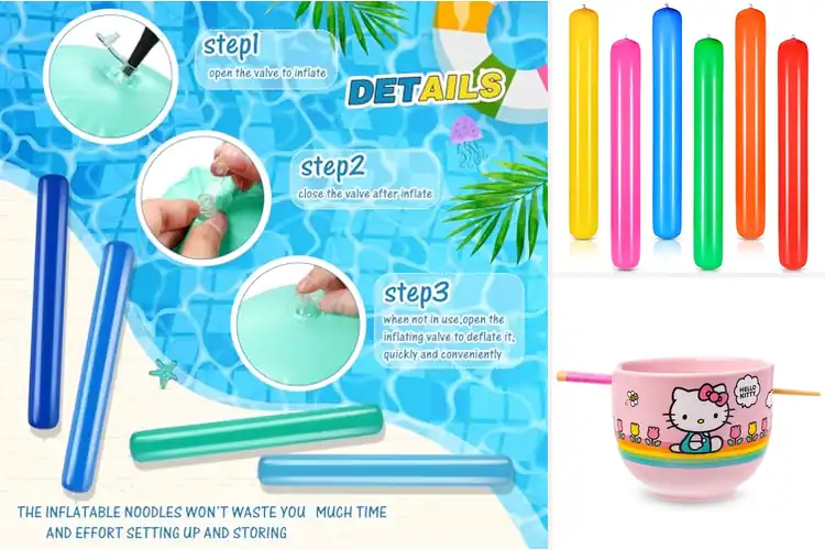 Detailed view of Best Summer Gift Noodles: 10 Fun Picks for Sunny Adventures